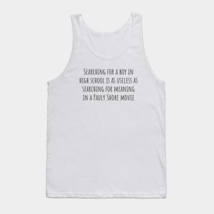 Searching for Meaning Tank Top